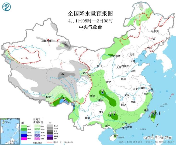 强冷空气影响新疆迎降温大风沙尘 未来两天江南华南仍较强降雨